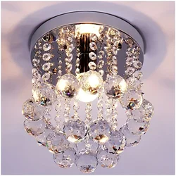 crystal ceiling light E27 bulb 80V-265V living room, dining  hallway , room  luxury  chandelier