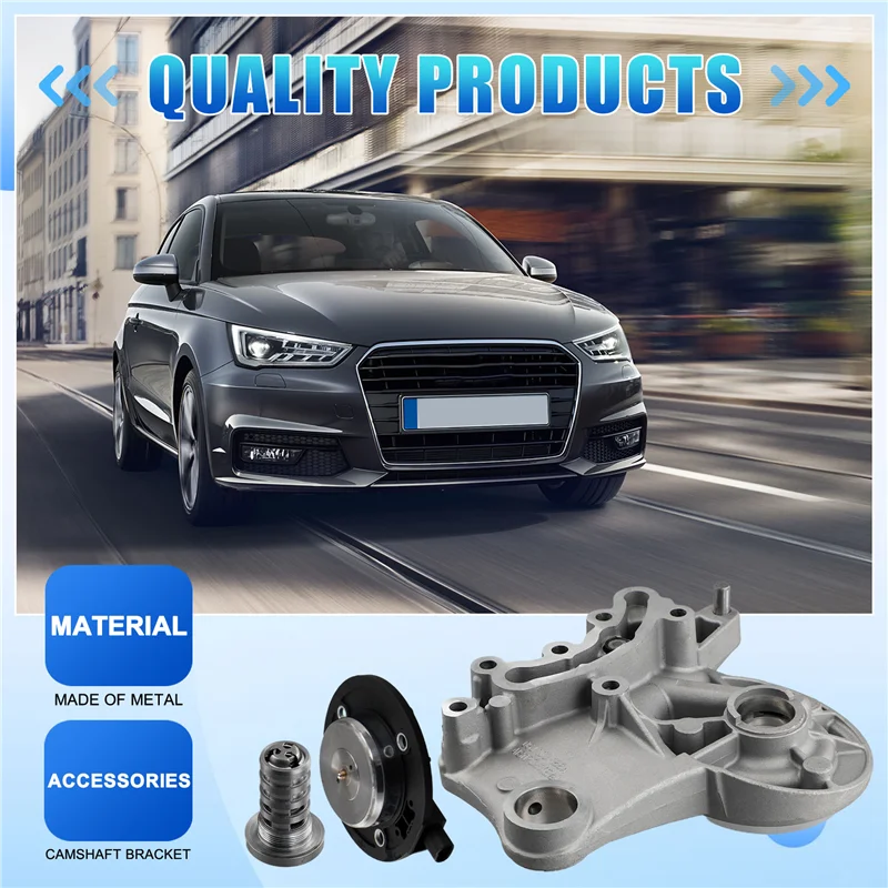 

HOT-Car Camshaft Bridge Bracket Kits EA888 For VW Golf Passat B6 A4 A5 Skoda Seat 06L109259A 06H109257C 06H103144F,Car Cams