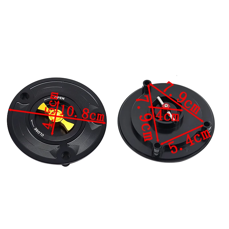 

Motorcycle Gas Fuel Tank Cap Cover For Suzuki GSXR600 GSXR750 2004-2020 SFV650 2009-2015 SV650 SV650S 2003-2020 GSR600 2006-2019