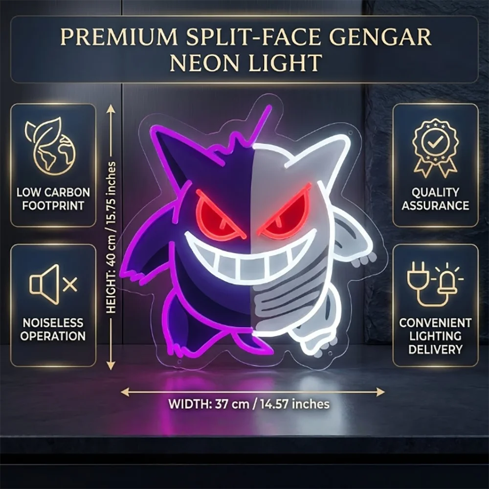 Cartoon Custom Pokemon Gengar  - Gaming Accessories Ideas 评论和价格