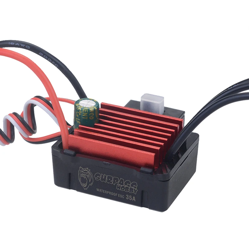 

Водонепроницаемый электронный регулятор скорости SURPASS HOBBY KK 35A ESC для радиоуправляемых машин 1/16, 1/14, для бесщеточных двигателей 2838, 2845