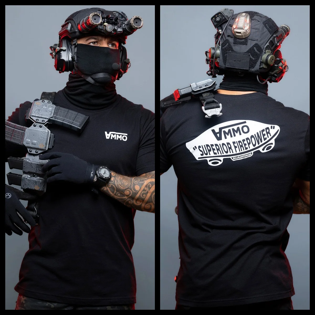 2026 Ammo Superior Firepower _ T-Shirt Cotton T-shirts for Cross-country Sports
