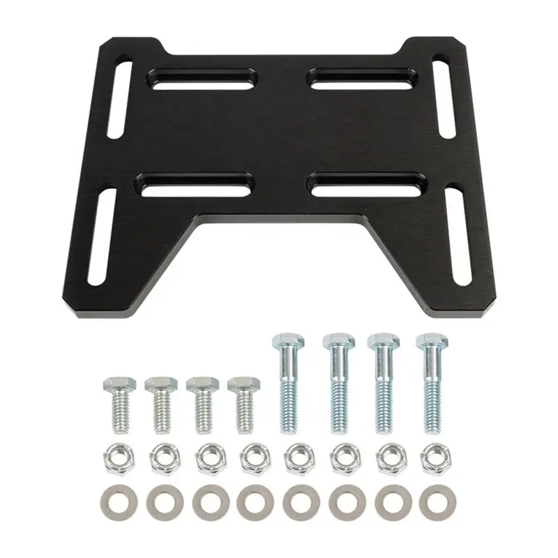 

Stable-Engine Adjustable Motor Plate Adapter Bracket For Mini Bike Predator 212Cc CT100U CC100X Baja Graffiti Bug BD3