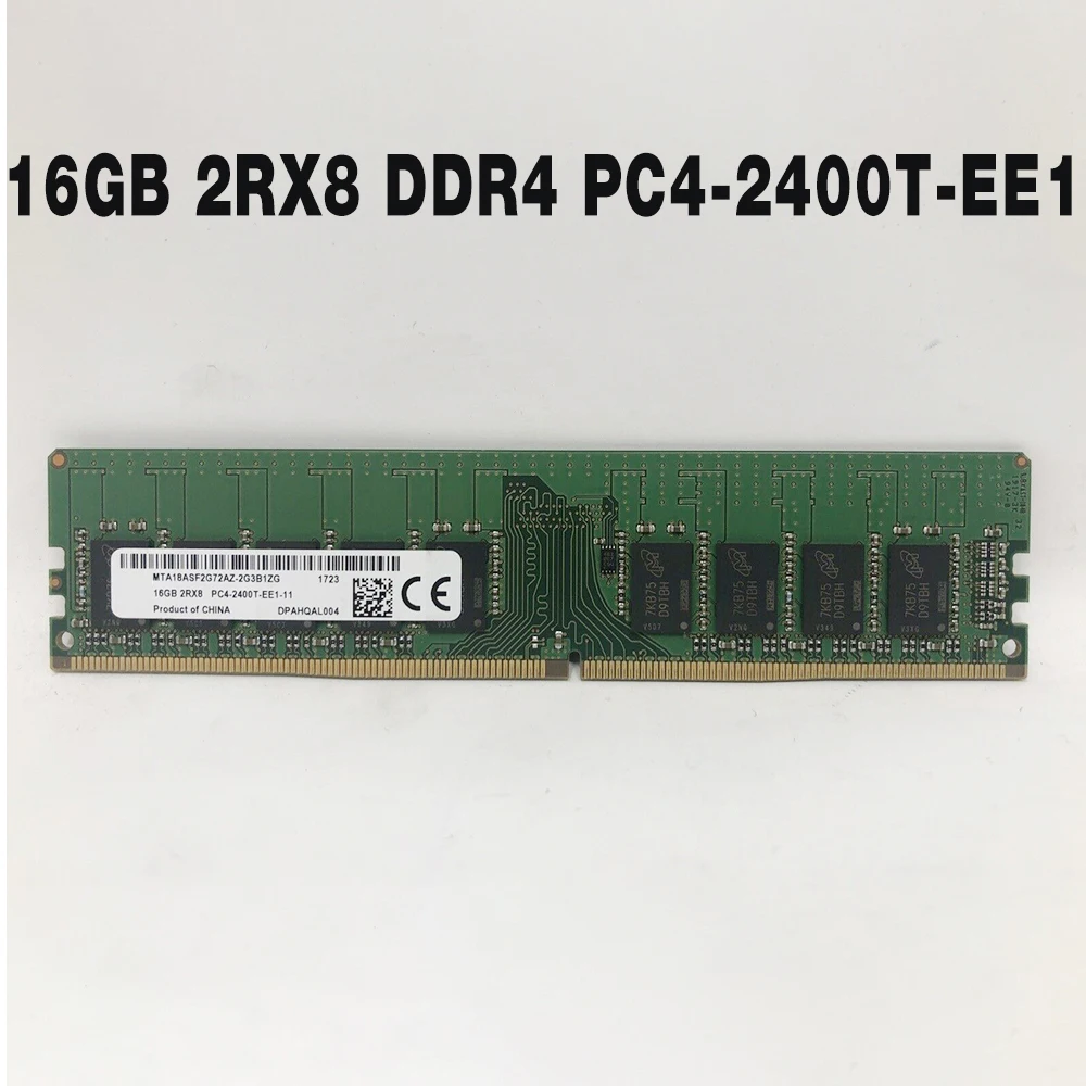 1PCS  For MT MTA18ASF2G72AZ-2G3B1 Server Memory Fast Ship High Quality RAM 16GB 2RX8 DDR4 2400 PC4-2400T-EE1