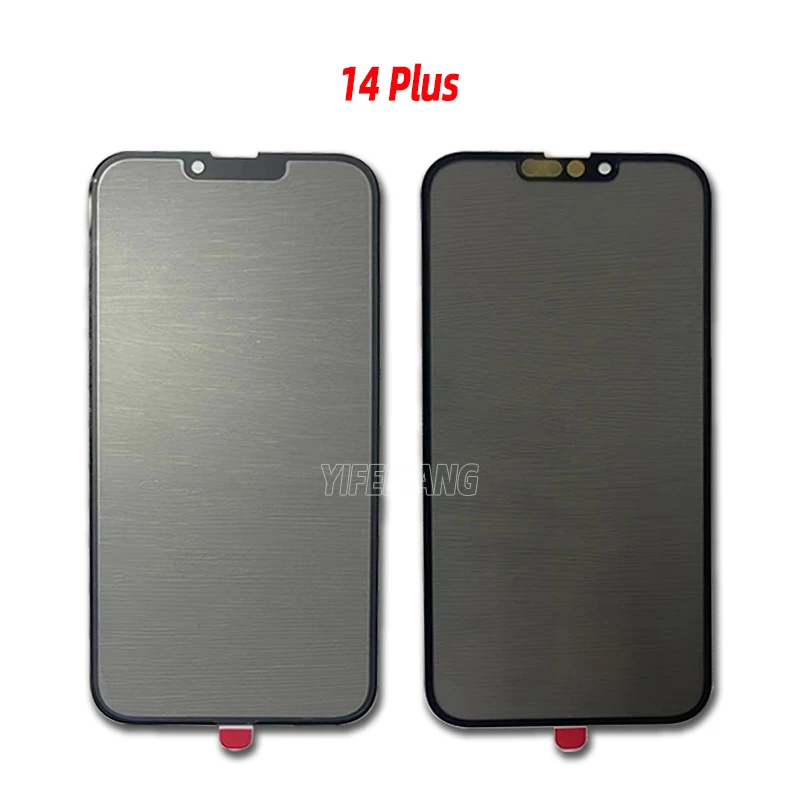 AAA Quality Whosale Outer Glass With OCA With Polarizer Glue For IPhone 14 13 12 Pro Max LCD Touch Lens Repair Replacement