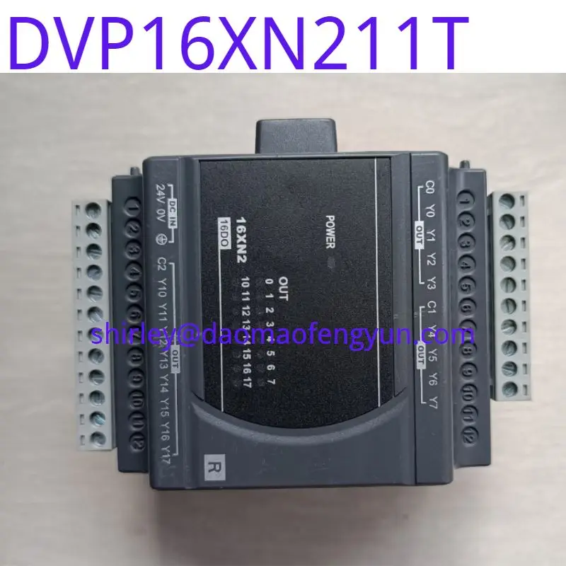 

Used Original Delta PLC expansion module DVP16XN211R