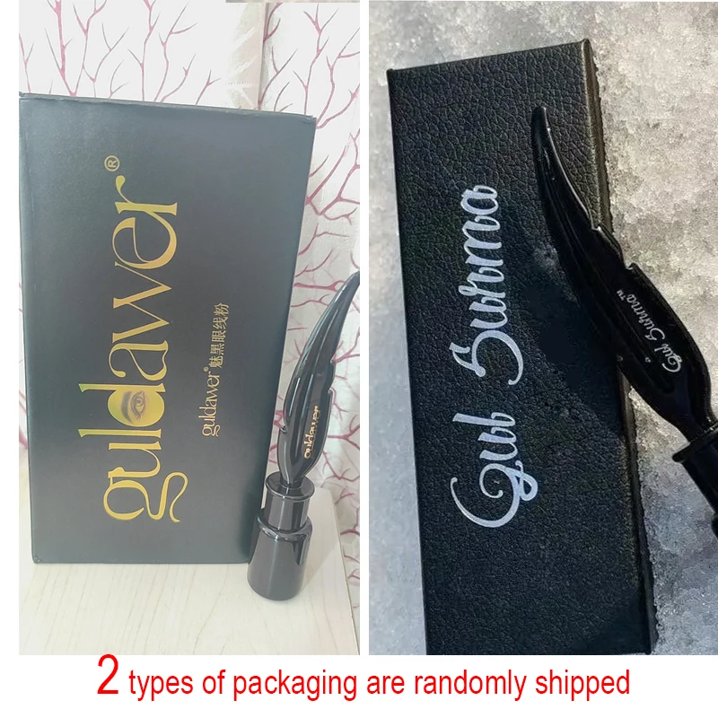 GUL SURMA-Bâton d'eye-liner Kajal en poudre noire naturelle, outil de maquillage traditionnel pour les yeux, Sormeh Ithmid