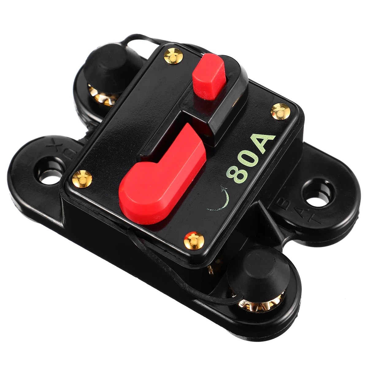 

1pc Self-Recovery Circuit Breaker Fuse Holder Reset Power Supply Mini Audio Compact Design High Sensitivity Durable Conductivity
