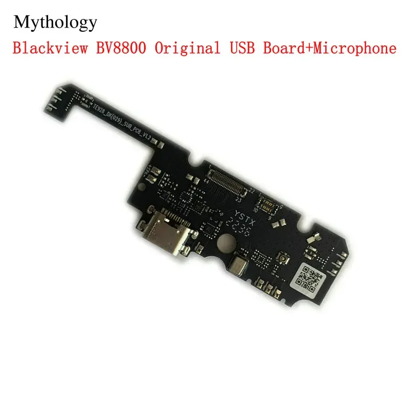 Oryginalna płytka USB do Blackview BV8800 USB do ładowania mikrofonu Obwody ładowania Złącze dokujące Części do naprawy smartfonów