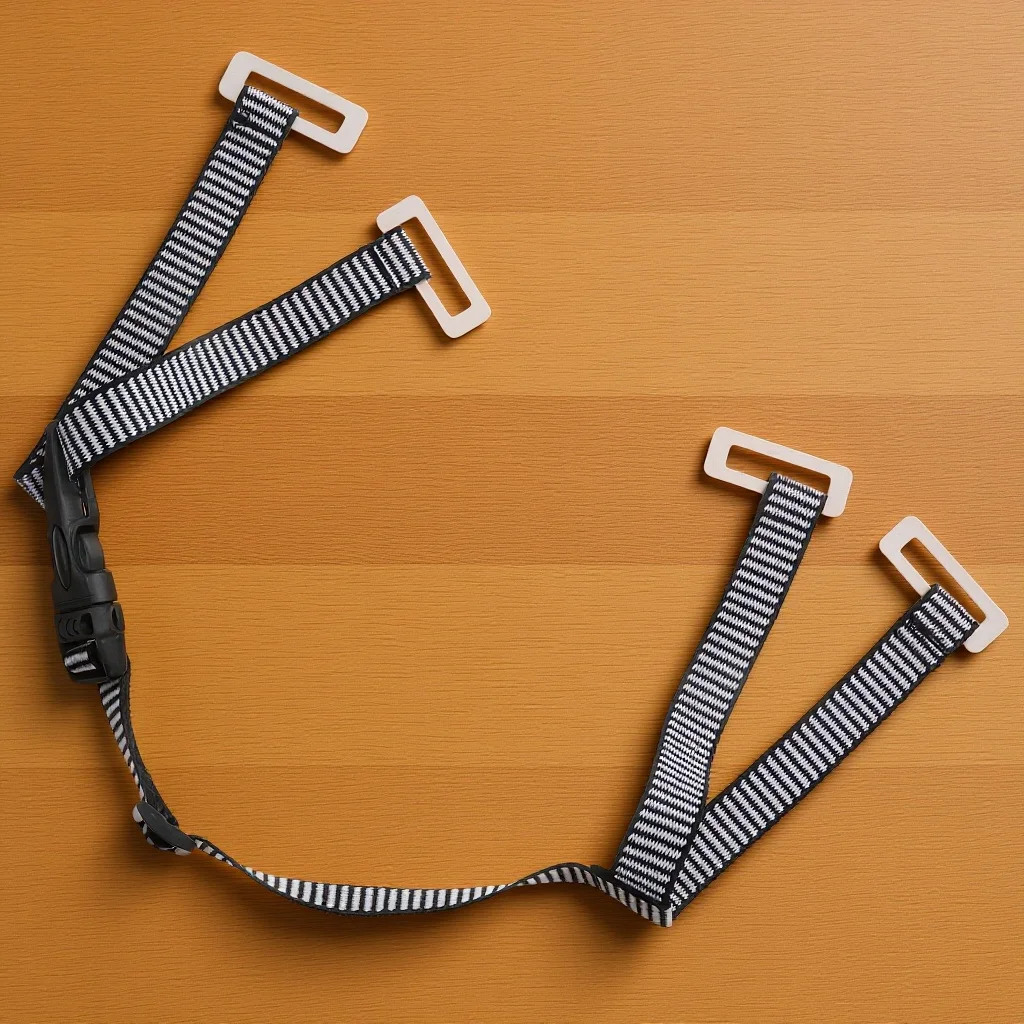 

Heavy Duty Chin Strap with Adjustable Buckle Removable Liner Safety Accessory for Hard Hat and Sports Headgear