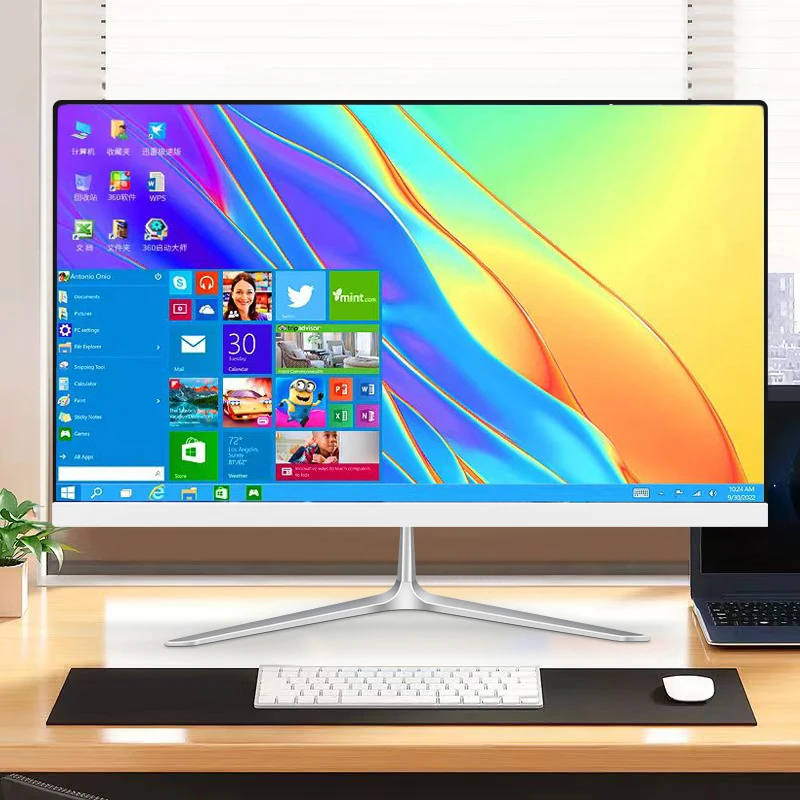2025 Factory Brand New All-in-one Computer High Quality Office Computer Wholesale Price AIO Industrial Computer