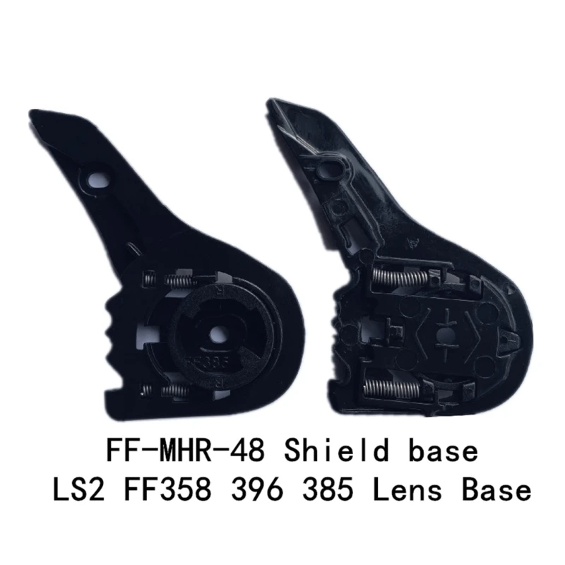 1 Pair Helmet Visors Base Plate Lens Holder for LS2 FF358 396 385