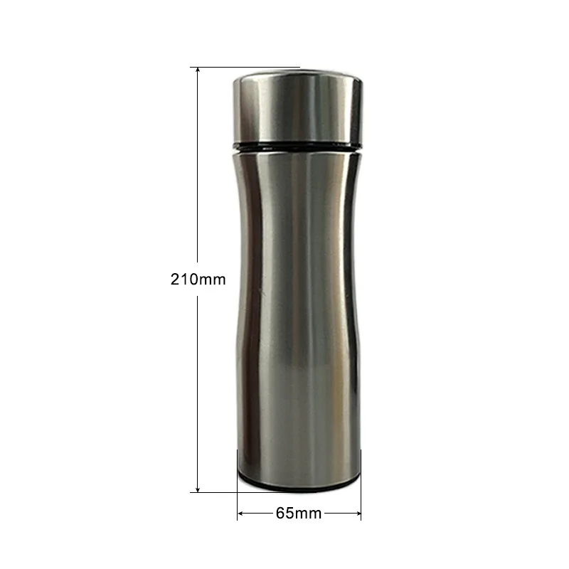 Customized. Stainless Steel Bottle Alkaline Flask Tourmaline Weak Alkaline Small Molecule