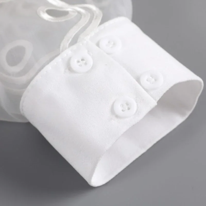 أزياء مجوفة من المعصم كاذبة الكفة الأكمام للمرأة وهمية الأكمام الكفة معصمه القرن الديكور