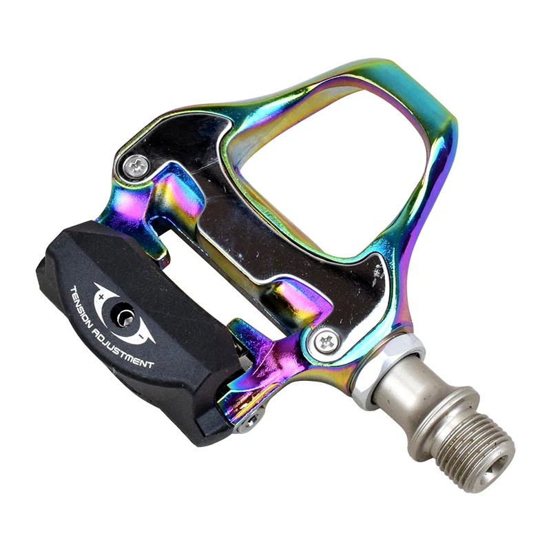 SPD Lockable Road Pedal Bike Parts SPD-SL Aluminum Alloy Self-Locking Racing Bicycle Pedal Sealed Bearing with Cleats