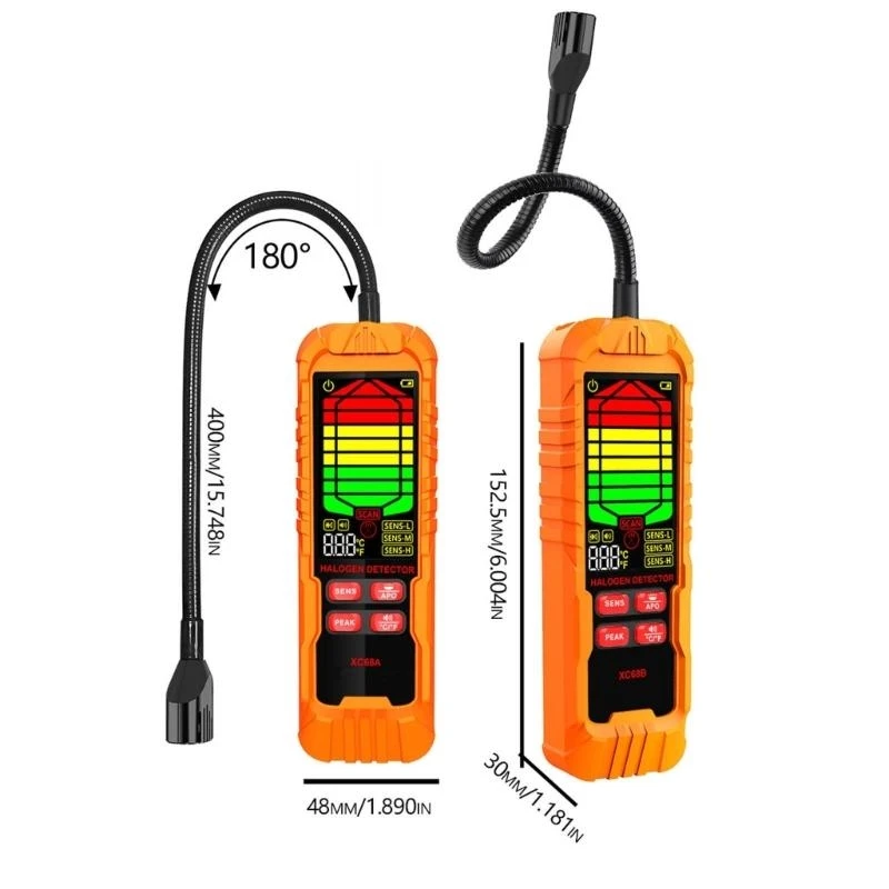 محول تسرب الكلور الصناعي مجهز بمسح قناة هيكل تحذير متعدد وتحسين الكفاءة 896C
