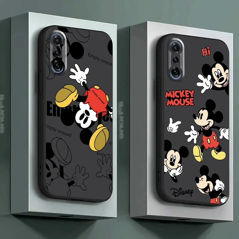 Disney Mickey Mouse Logo For Xiaomi Redmi K70 K60 K60E K50 K50i K40 Gaming Ultra K40S K30 K30S K20 Pro Phone Case Coque Funda