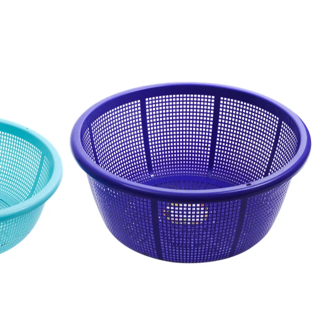 Preferred  Product Manufacturer Foldable Basin Slice Colander Flowers Basket Produced by Quality Plastic Materials