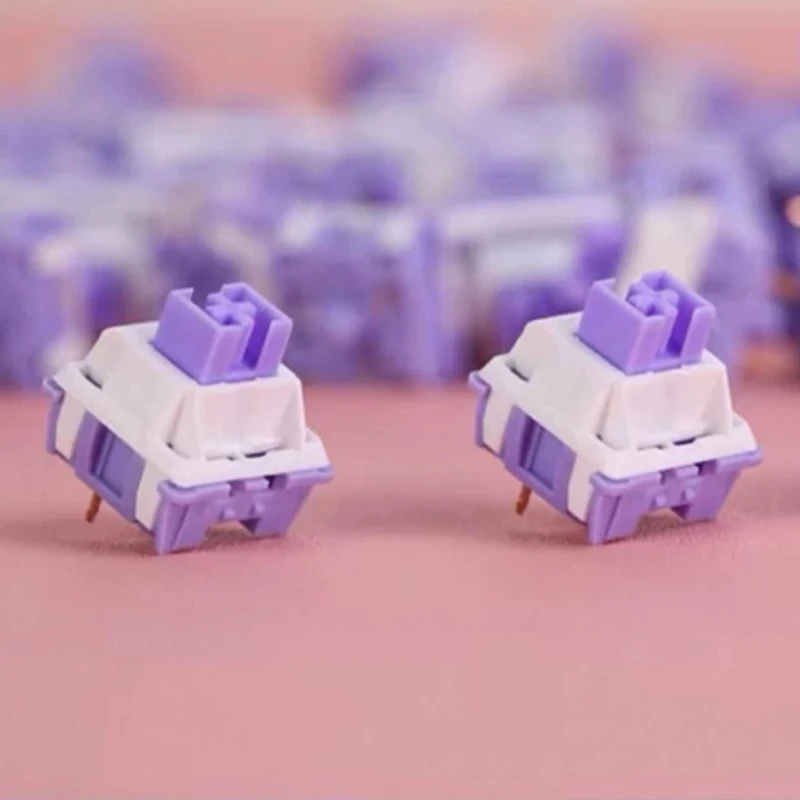 

Переключатель DAREU Dream Encounter, 5-контактный линейный HIFI для механической клавиатуры, аксессуары POM PC PA66, заводская смазка, индивидуальный комплект