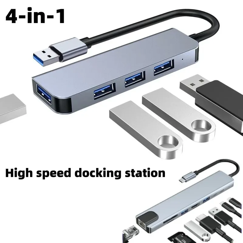 for UGREEN Ports USB C Hub to 4K HDMI-Compatible USB 3.0 HUB 4K 30Hz PD Fast Charge Charging Docking for MacBook iPad Samsung