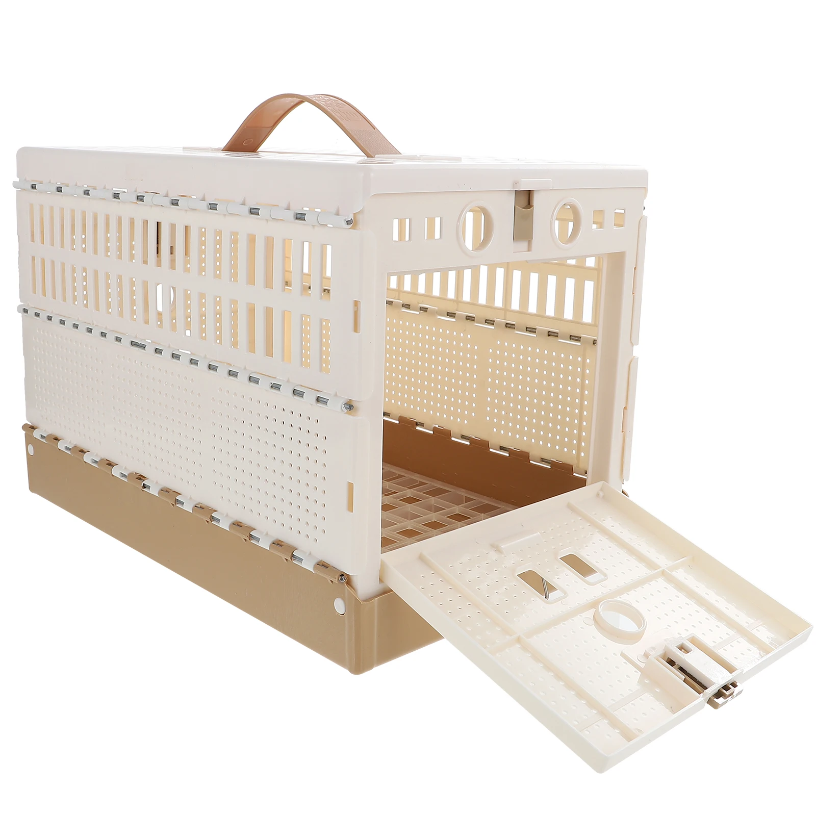 

Foldable Pigeon Cage Durable Plastic Easy Clean Design Breathable Outdoor Cages House Domestication Resting