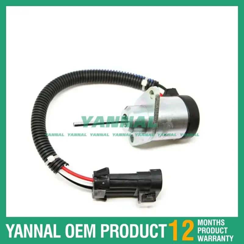 

Stop Solenoid 6691498 For Bobcat S185 skid steer 1503ES-12A5UC4S Fuel solenoid