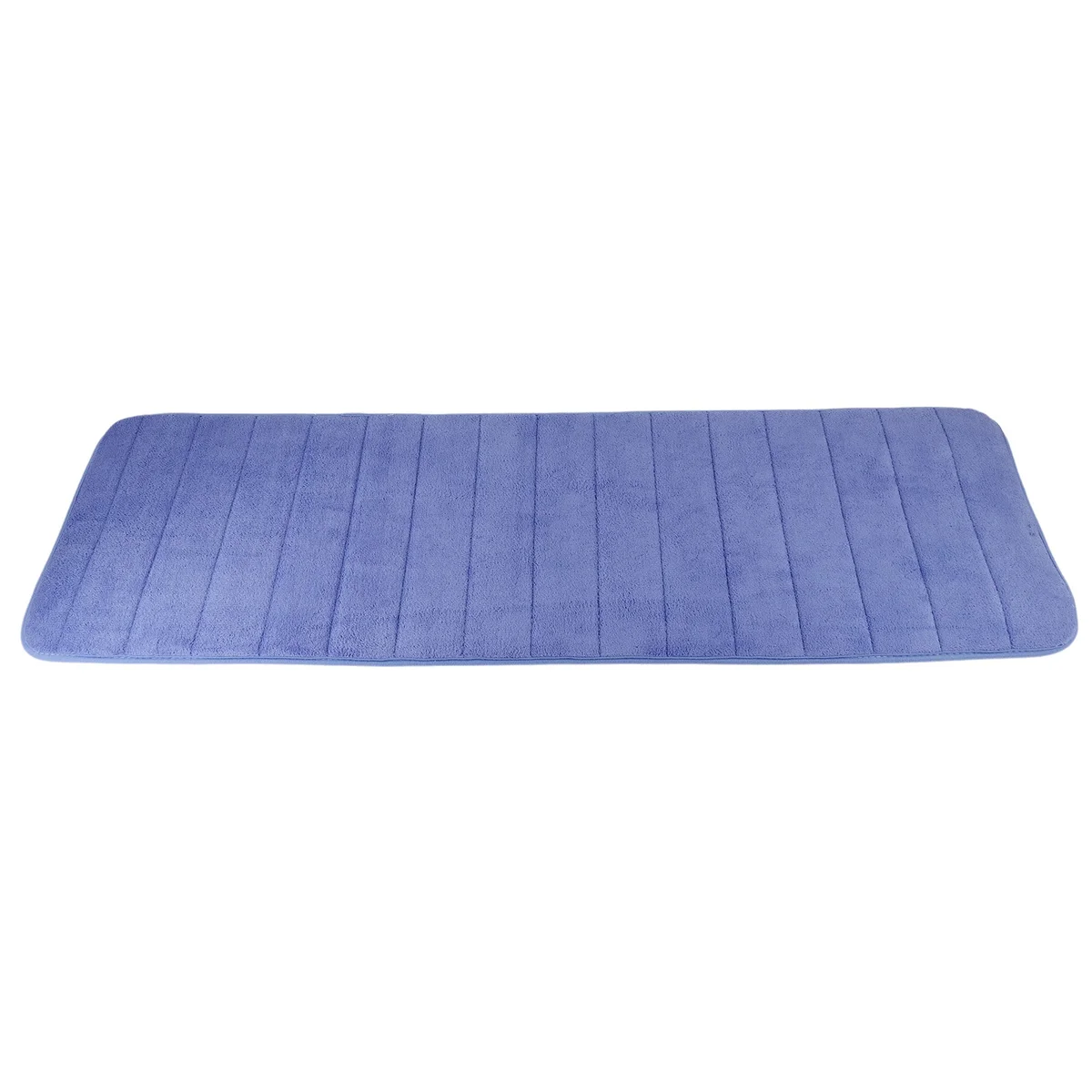 120x40cm Absorbent Nonslip Memory Foam Kitchen Bedroom Door Floor Mat Rug Carpet Dark blue