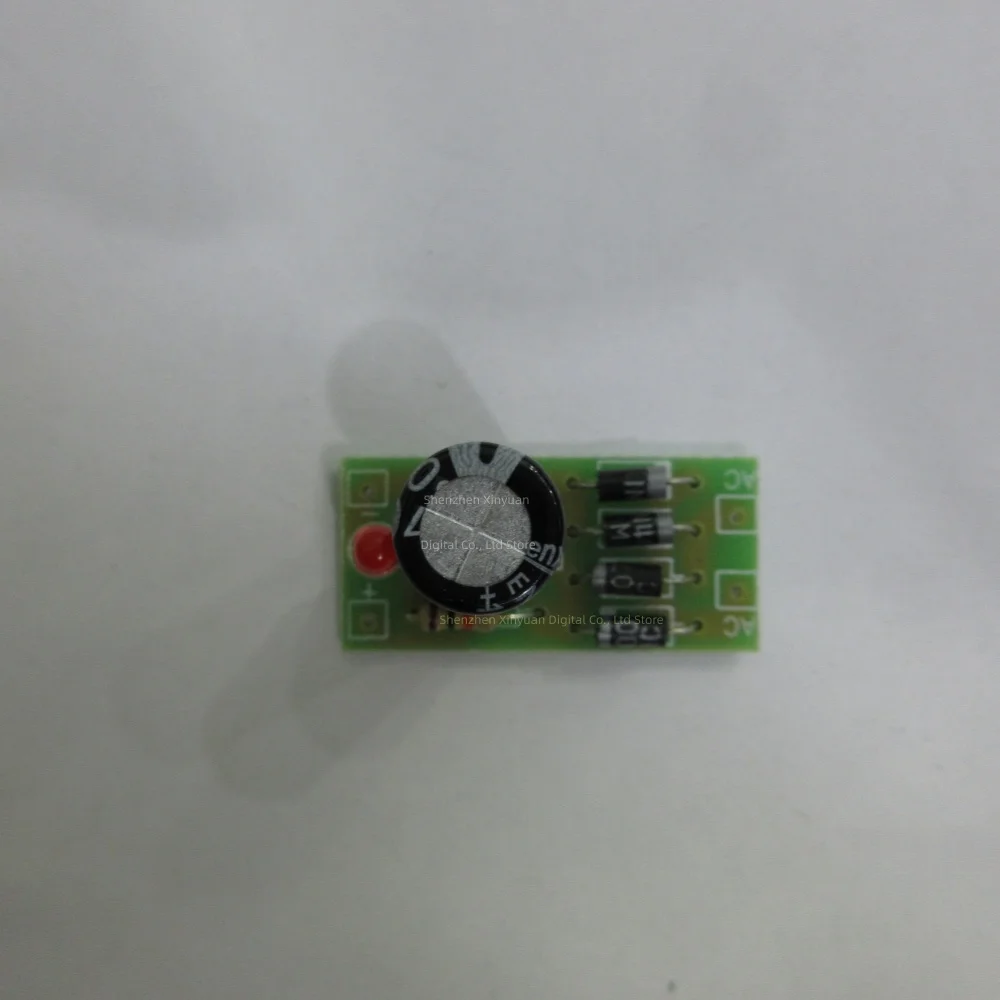1N4007 Full Bridge Rectifier Filter AC to DC Power Conversion Module 12V 1A - Voltage Converter Circuit Component