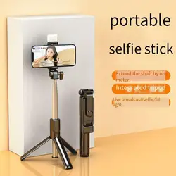 Bluetooth Wireless Selfie Stick Mini Tripod Extendable Monopod Remote Shutter For iPhone Samsung Xiaomi Phone Holder