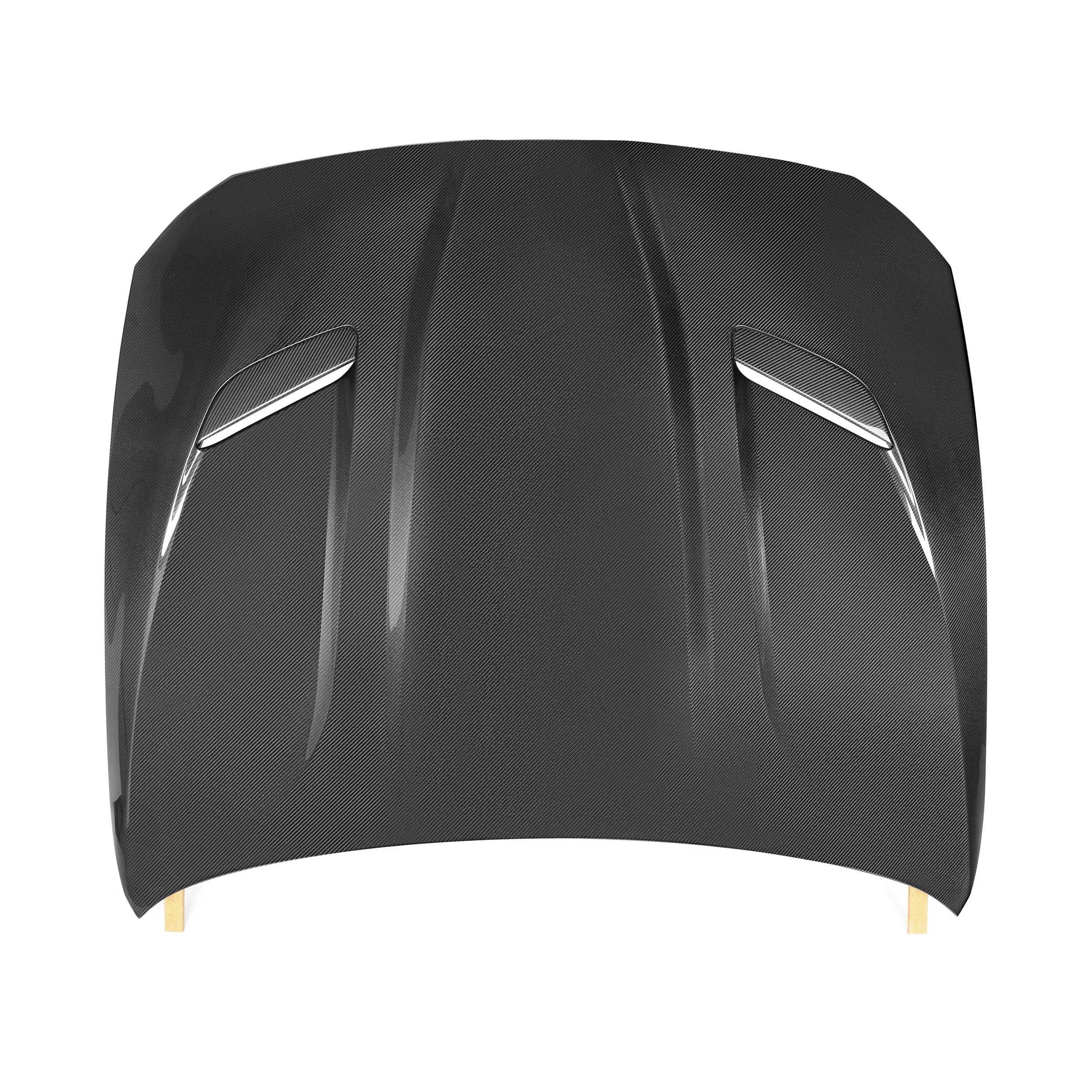 

STLFHigh Quality CS Style Carbon Fiber Front Hood Cover for BMWs 5 Series F10 2011-2017 Replacement Carbon Fiber Engine Hood