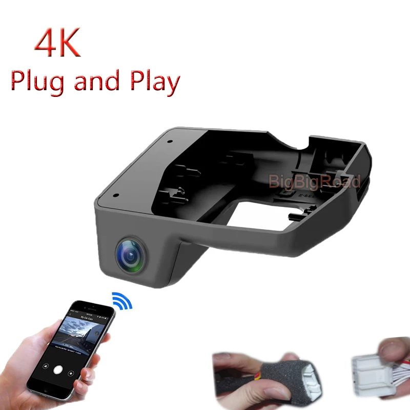 4K Plug And Play For Xpeng Xiaopeng G3 G3i 2019 2021 2020 Car Video Recorder Wifi DVR Dash Camera FHD 2160P Dashing Cam