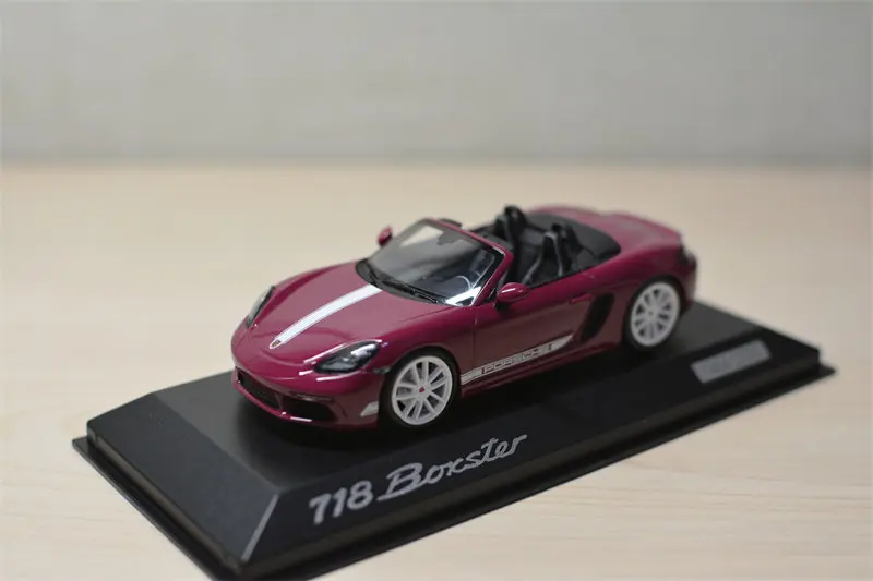 Diecast Minichamps 1:43 Scale Porsche 718 982 Boxster Alloy Car Model