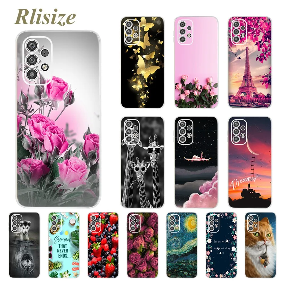 

For Samsung Galaxy A23 Case 2022 New Fashion Silicone Soft TPU Fundas Phone Case For Samsung A23 A 23 GalaxyA23 Back Cover Coque