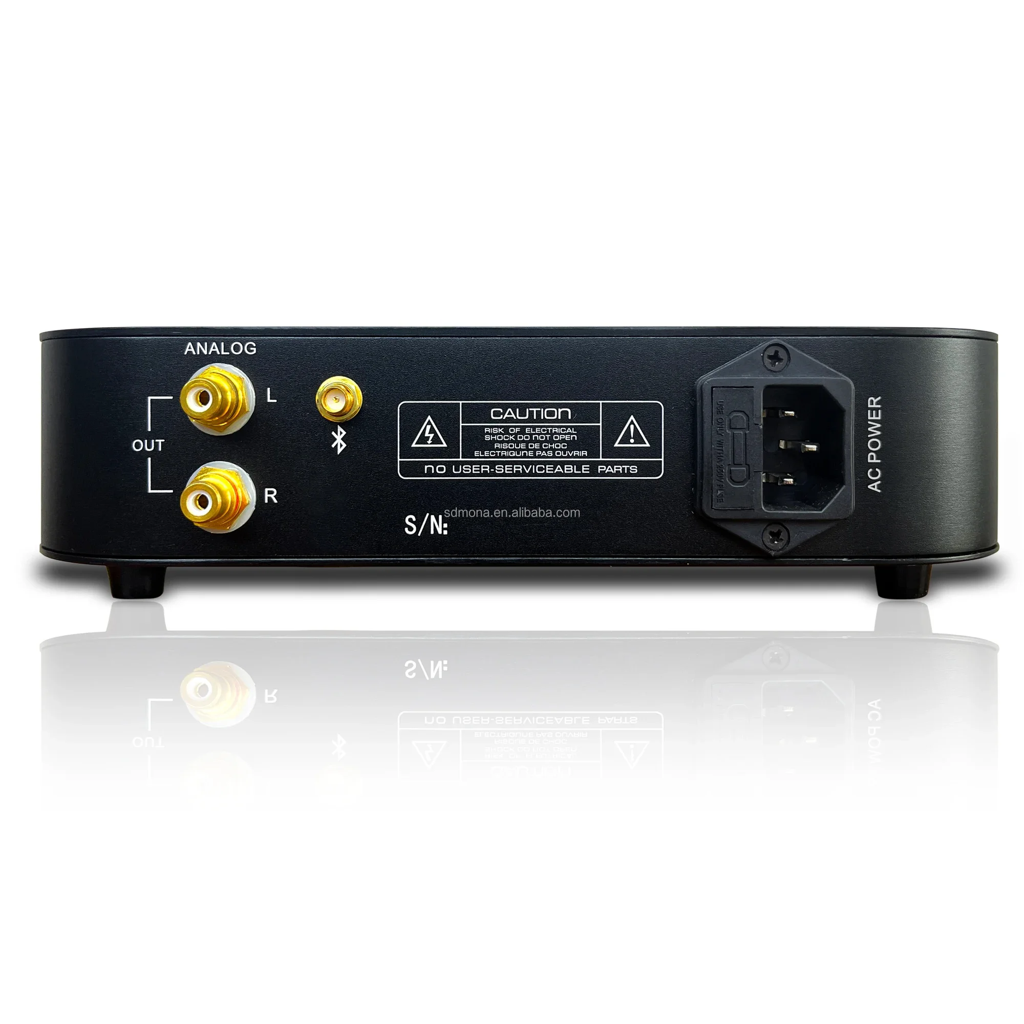 Mona HD-28 Home Audiophile Hi-Fi Receiver Amplifier Independent 5.0 Bluetooth Decoding Metal Antenna Speakers Mobile APP Control