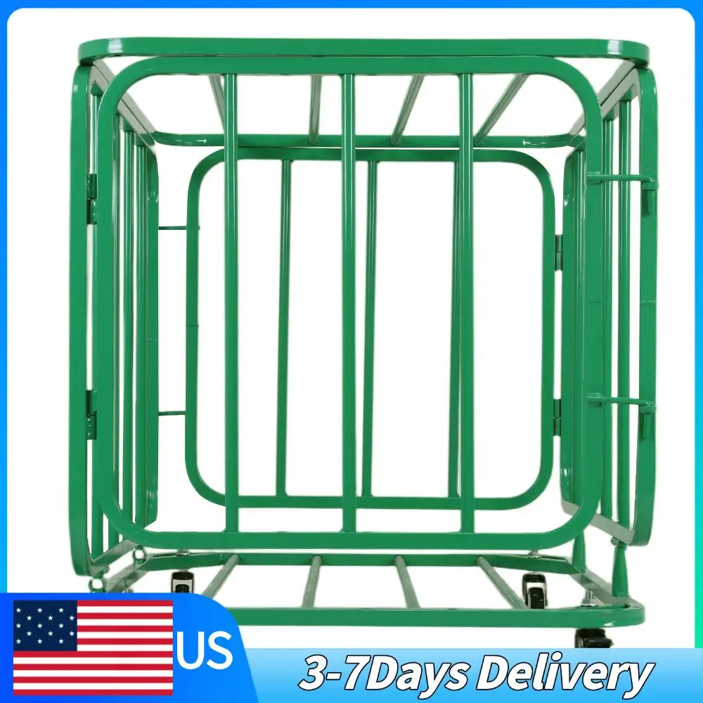 

Basketball Or Volleyball Storage Ball Cart with Wheels Sports Equipment Organizer Cart for Gym Court