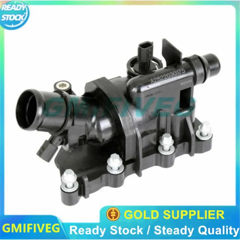 

A2822030175 226301872R Thermostat Housing for Benz A160 180 200 CLA180 200 250 A250E GLB180 200 250 Mercedes 1.3L Petrol M282914