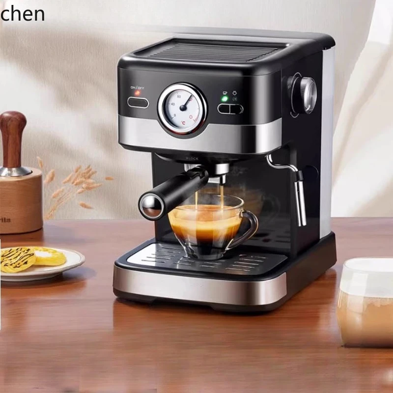 

HXL coffee machine household semi-automatic extraction milk foam high pressure