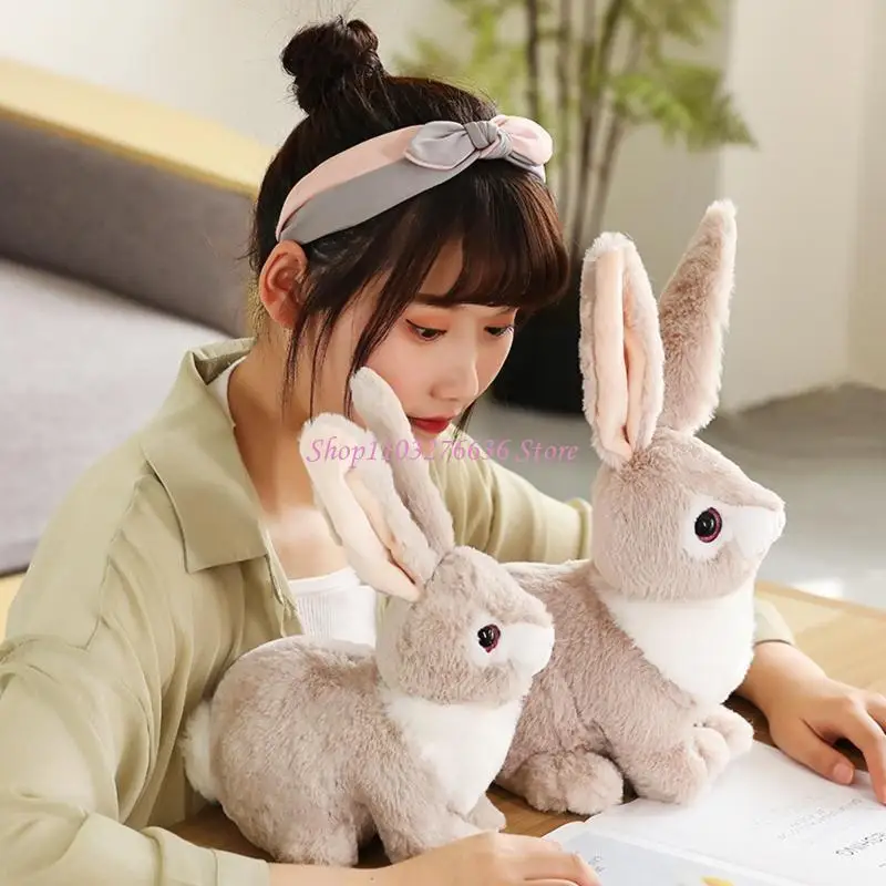 R6FD Plüsch-Anime-Tier für Puppenspielzeug, umweltfreundliches Plüsch, angenehmes Spielzeug, weiches Kissen