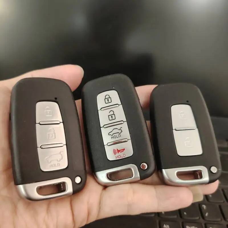 Remote Key Shell 2/3/4 Buttons  For Kia K2 K5  Hyundai Genesis Accent I30 IX35 I45 Tucson Solaris Sonata Santa Fe Elantra Equus