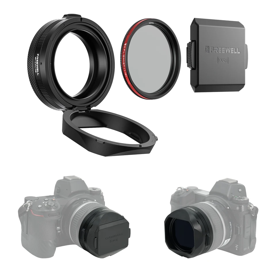 Freewell CNC Aluminum Lens Hood for Nikkor Z 40mm F/2