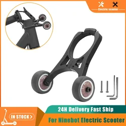 Handstand Auxiliary Wheel Bracket For Ninebot Max G30 G30D/E Electric Scooter Folding Bracket Wheel Flexible Sliding Accessories