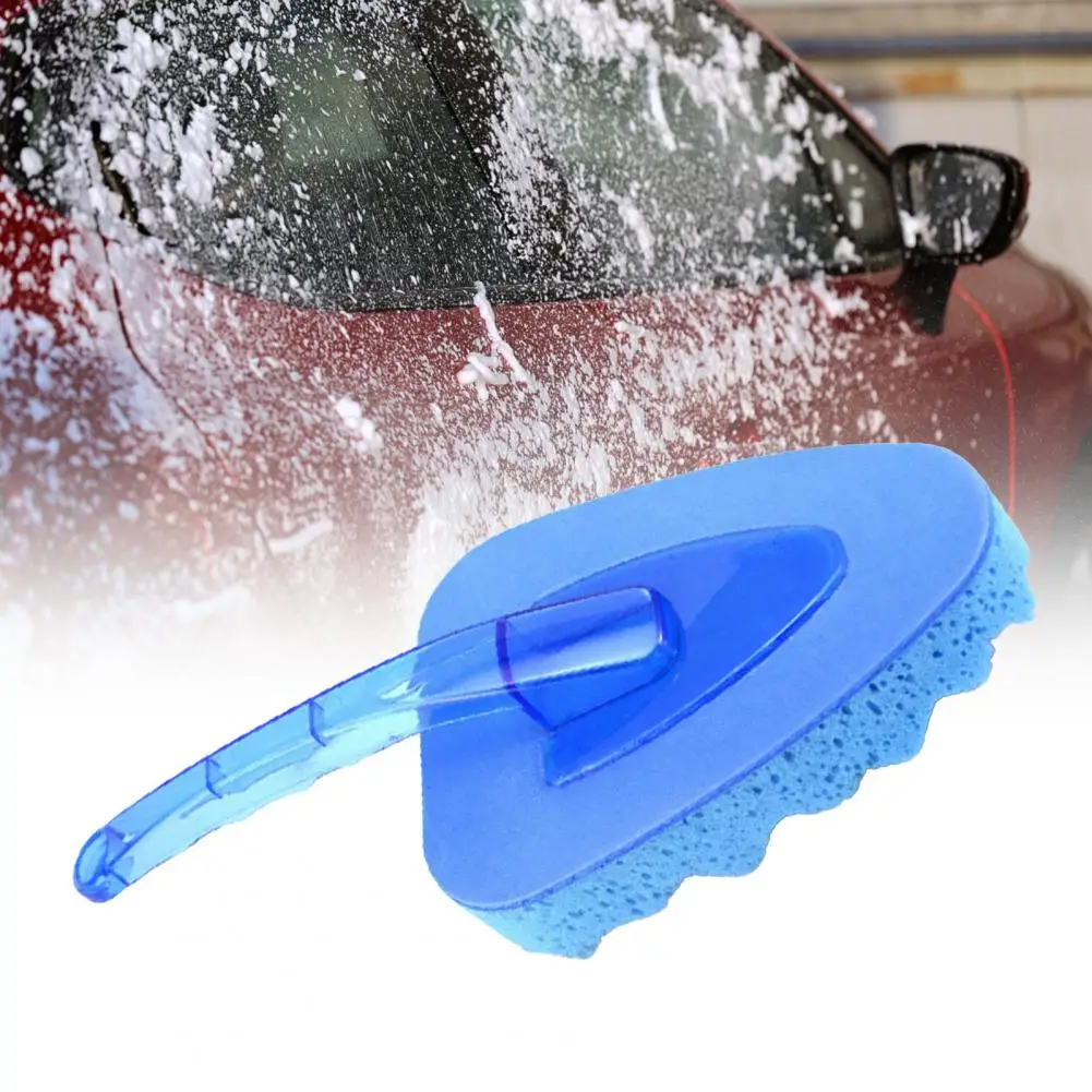 

Car Sponge Brush High-efficiency Strong Water Absorption Car Wash Tool Multi-purpose Blue Window Door Cleaning Tool for Vehicle