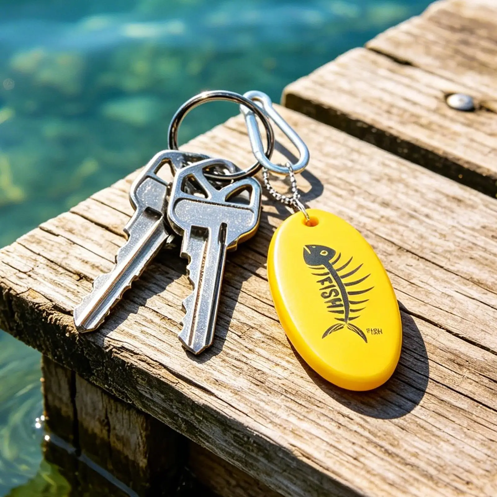 Boat Key Floating Keychain 2 Pieces Oval Foam Luminous Keyring for Pond Lake Beach Backyard Patio Garden Bath Hot Tub Spa