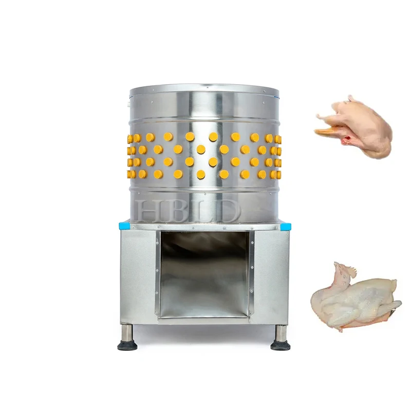 

High Speed Poultry Plucking Machine, Fully Automatic Duck, Chicken, And Goose Rotating Hair Removal Machine