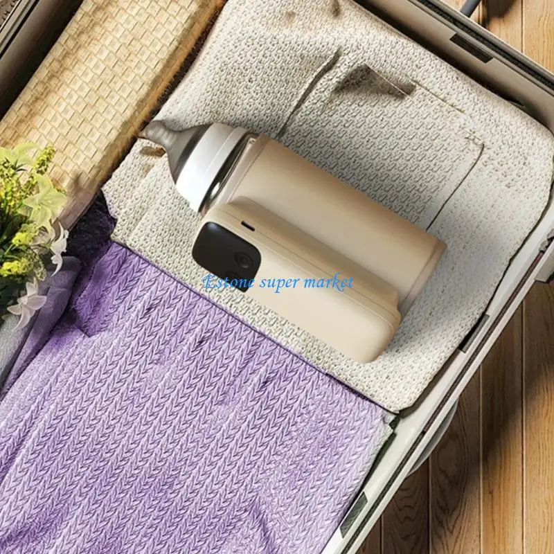 090B Travel Bottle Warmer Bag for Breastmilk Formula Leakproof Design Quick Heating