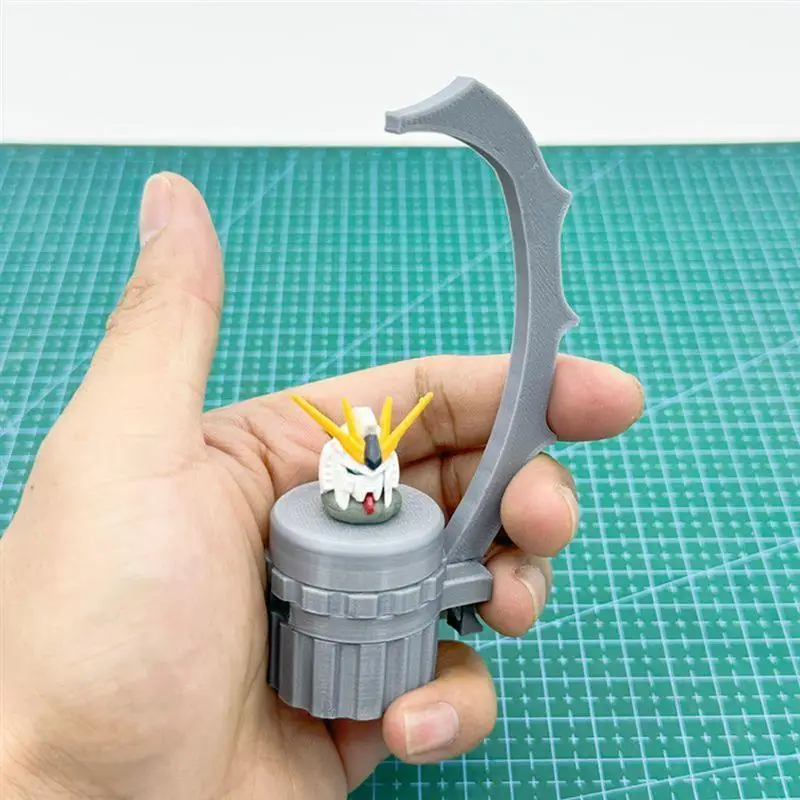 

1 шт. ручка-держатель с окрашенной рукояткой для миниатюрных моделей, для ручной покраски, стабильная подставка для моделей