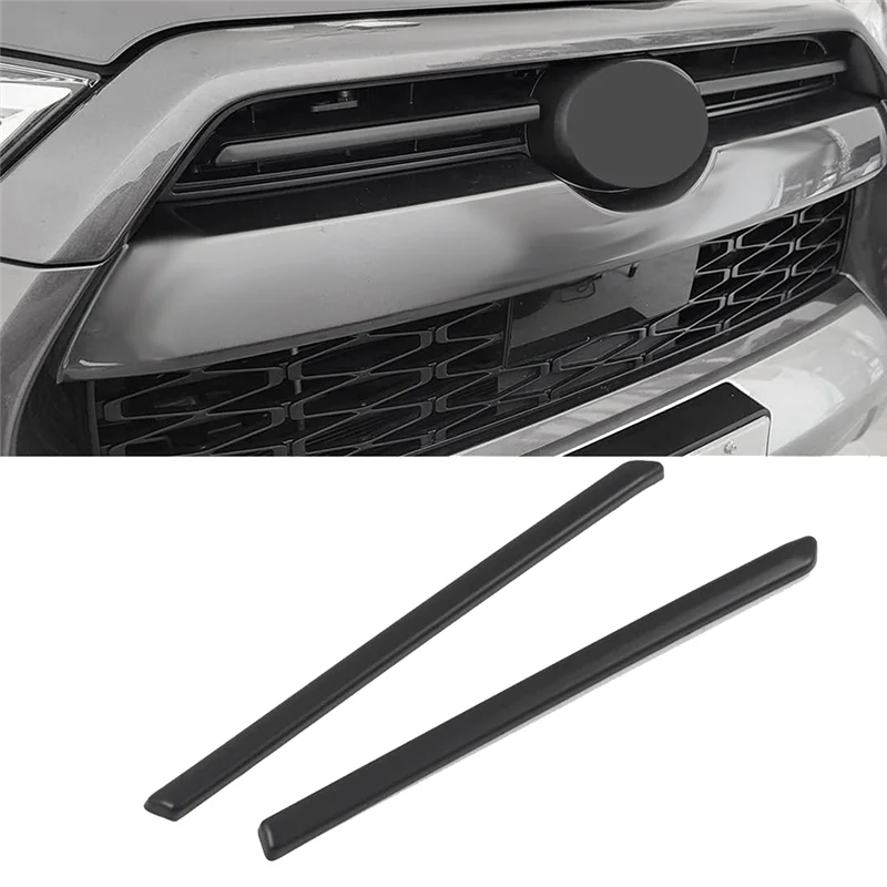 For Toyota 4Runner TRD Pro, Sport 2020 - 2023 Front Middle Grille Matte Black Out Center Grille Inserts Cover Trims