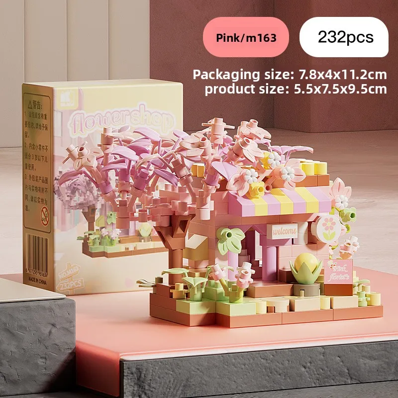 Kerstcadeaus Micro Bouwsteen Serie Kerstman Rendier Puzzel Assembleren Bakstenen Tafeldecoratie Speelgoed Kinderen