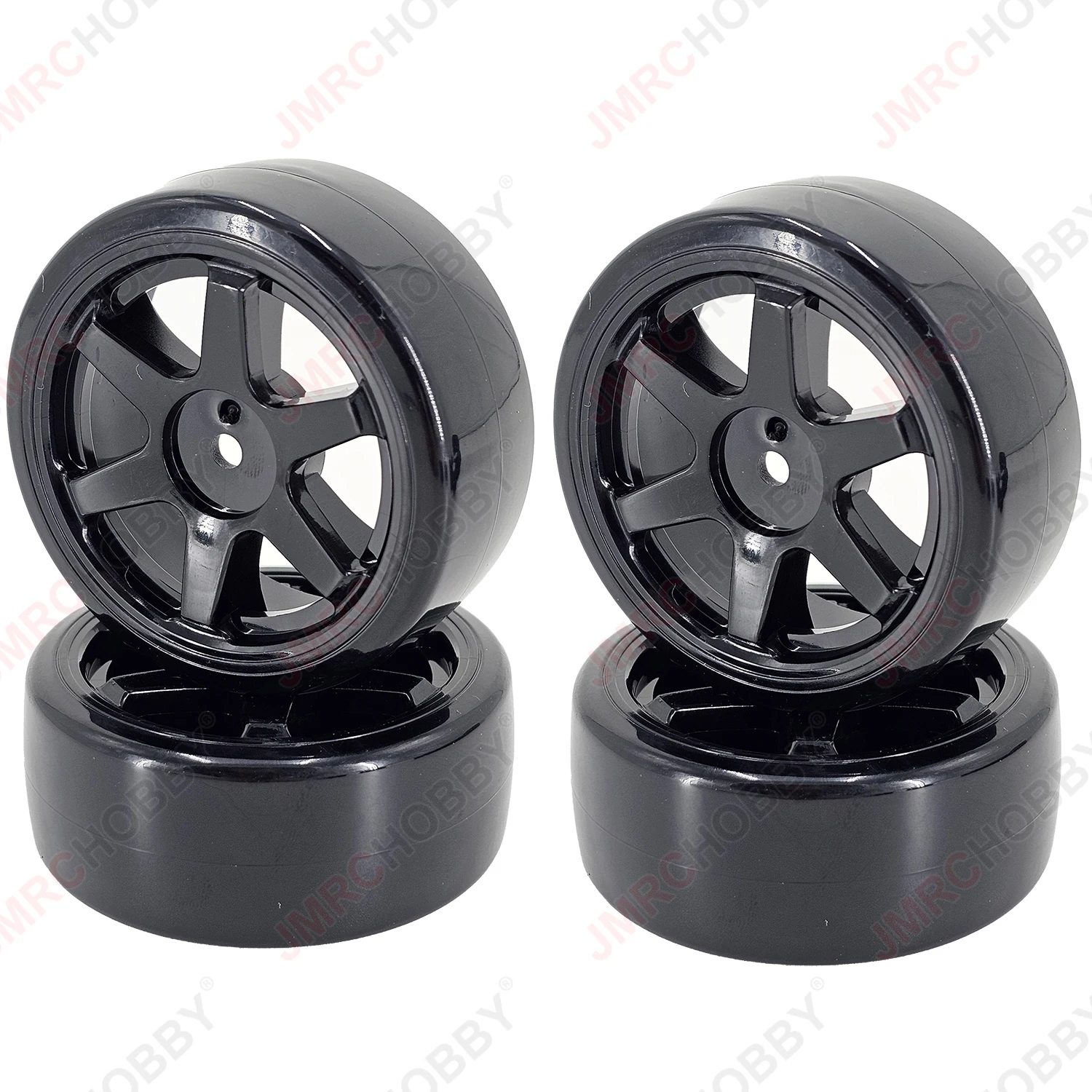 Original MJX Hyper Go 14301 14302 14303 RC Autozubehör Gummi TPR auf Straßenrädern geklebt mit Schwamm 1/14 Slip Drift Wheel – Detail 8