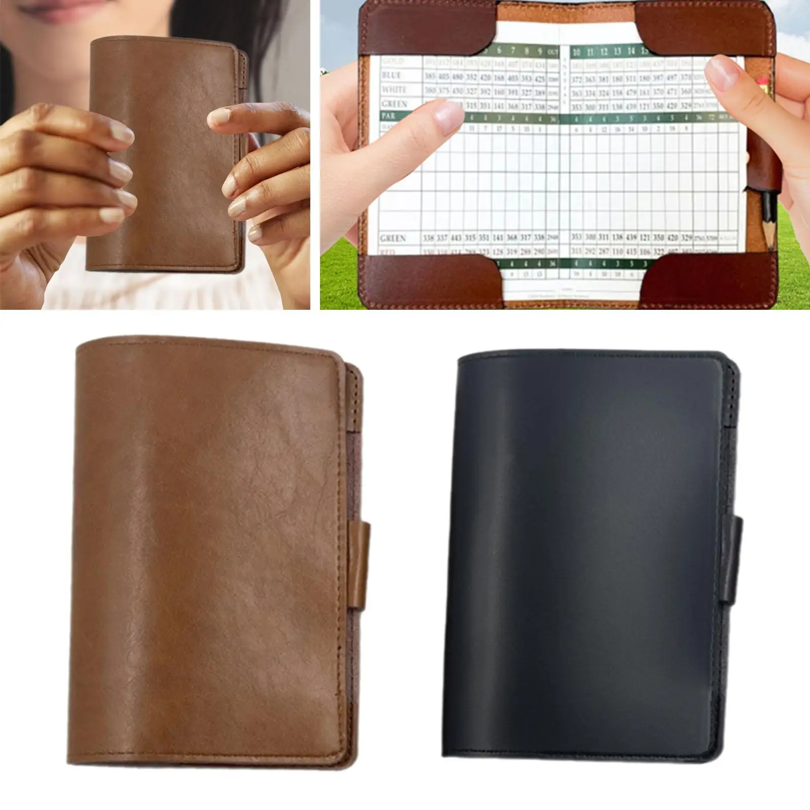 Golf Scorecard Holder, Golf Score Cards Holder, Scorecard Holder, Display Scorecard, for Golfer, Score Tracking